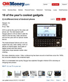 Saygus Vphone is one of the year's 10 coolest gadgets according to CNNMoney.com