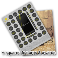 icon – V squared features & awards